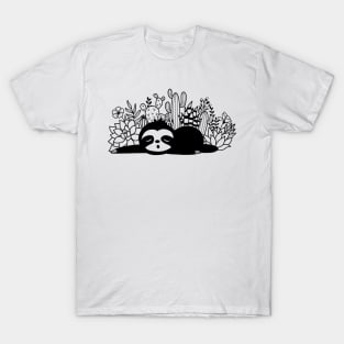 Flower Sloth T-Shirt